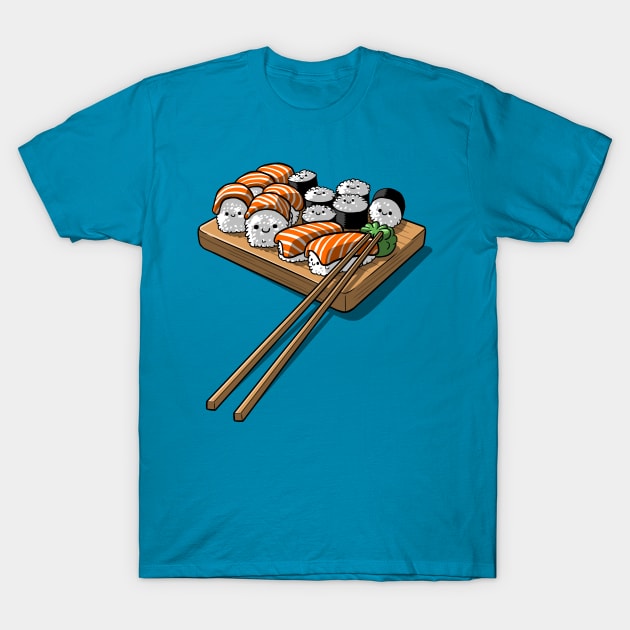 Sushi T-Shirt by albertocubatas